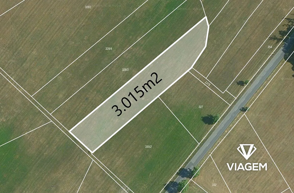 Prodej stavebního pozemku 3015 m²